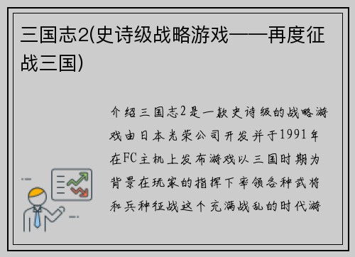 三国志2(史诗级战略游戏——再度征战三国)